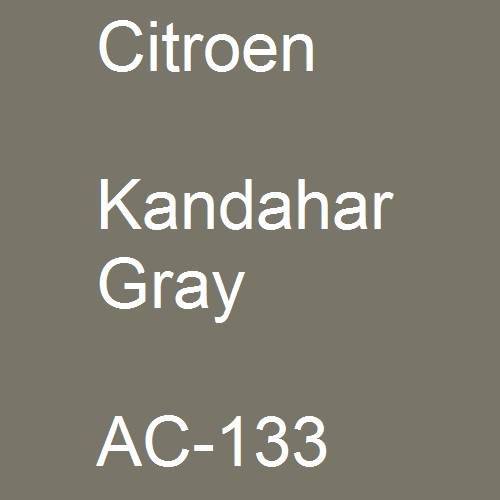 Citroen, Kandahar Gray, AC-133.